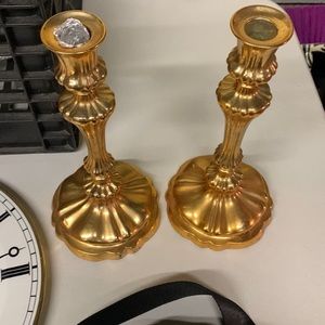 Gold Candle Holders